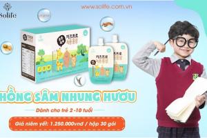 Lý do gì khiến nước uống hồng sâm nhung hươu Sokids trở thành sản phẩm tin cậy của phụ huynh?