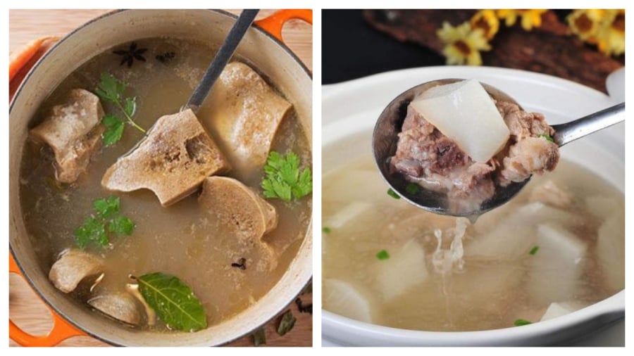 Nấu canh xương bị đục: Hòa ngay thứ này vào nước trong veo, thơm ngon, ngọt lịm không cần mì chính